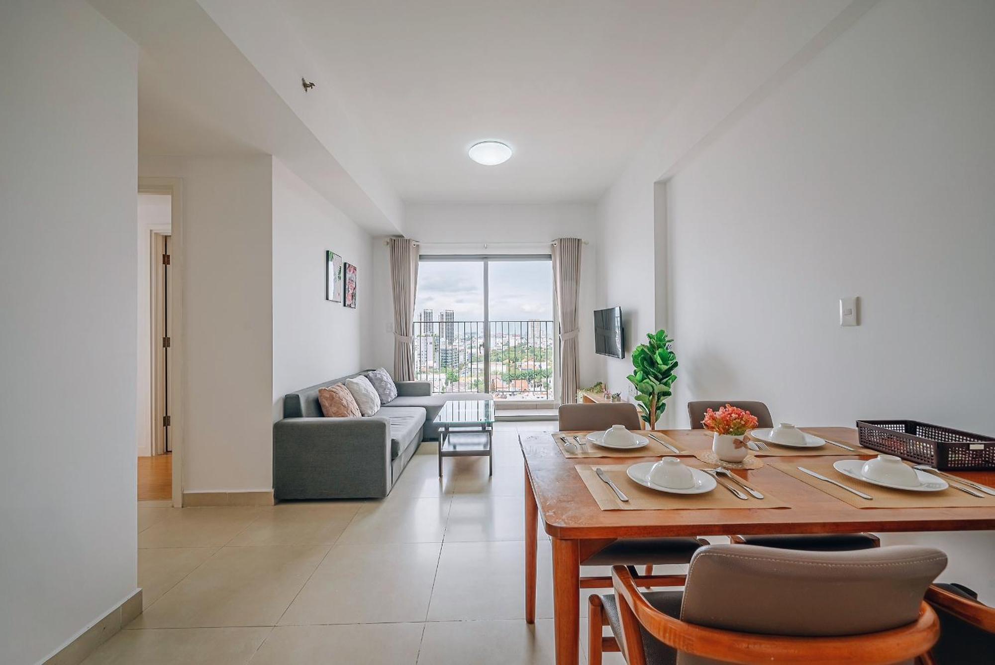 Samhomes - Luxury At Masteri Thao Dien - Free Gym, Pool Apartment *
